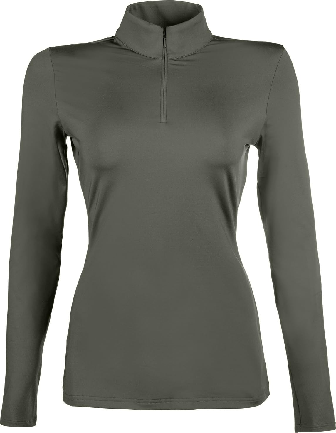 hkm-basic-sweatshirt-unisex-funktionsshirt-mit-zip-kragen image 5