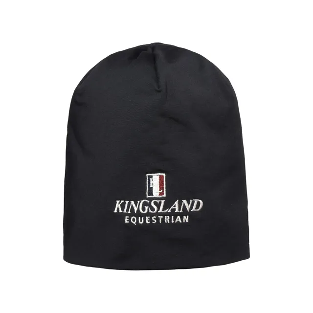 kingsland-equestrian-classic-fleece-beanie-m-tze-unisex-navy-schwarz image 1