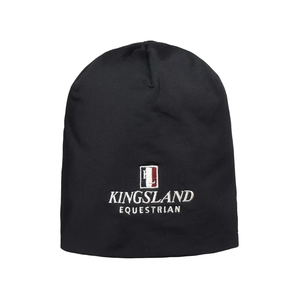kingsland-equestrian-classic-fleece-beanie-m-tze-unisex-navy-schwarz image 1