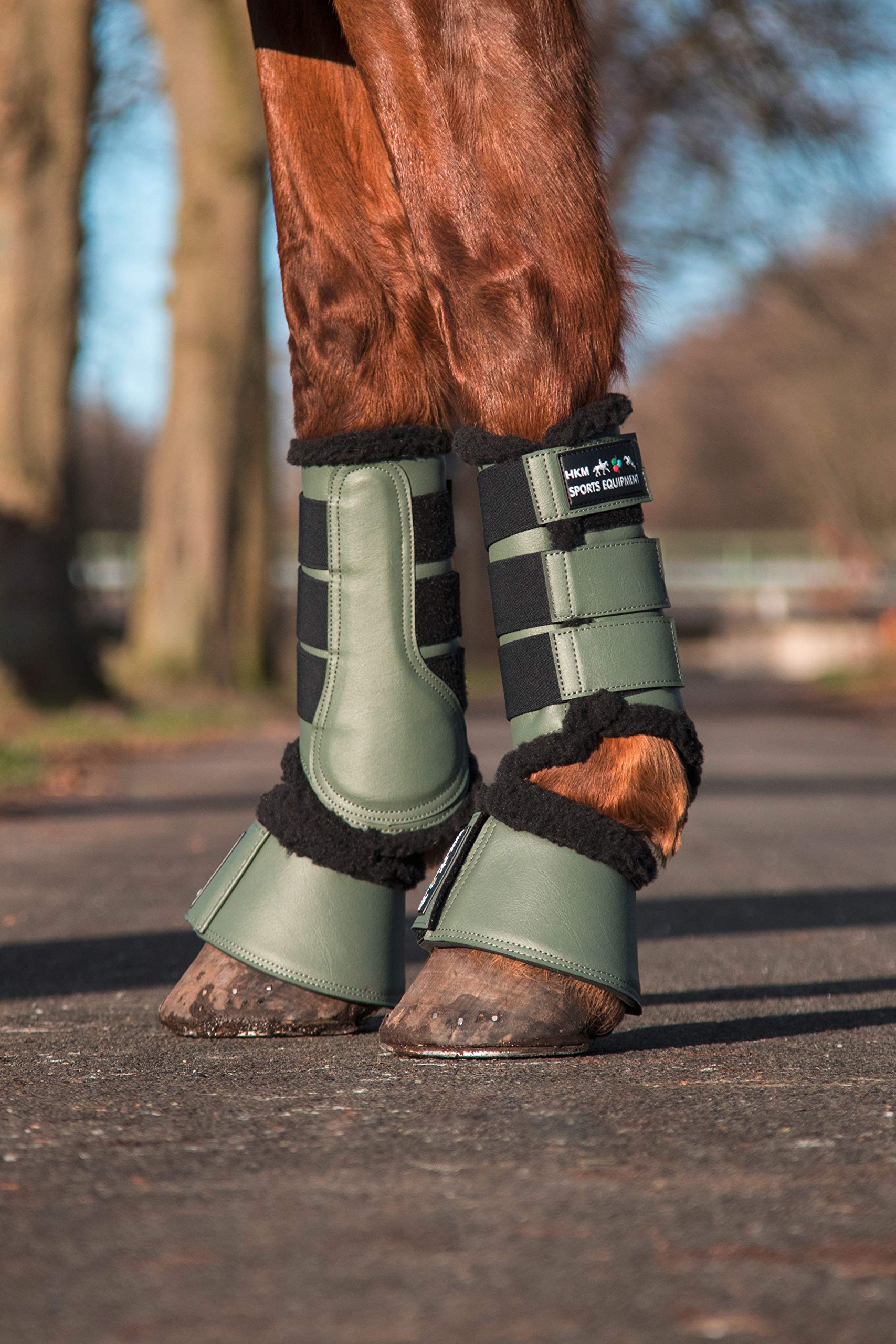 hkm-8585-gamaschen-comfort-teddyfutter-dunkelblau-s image 3