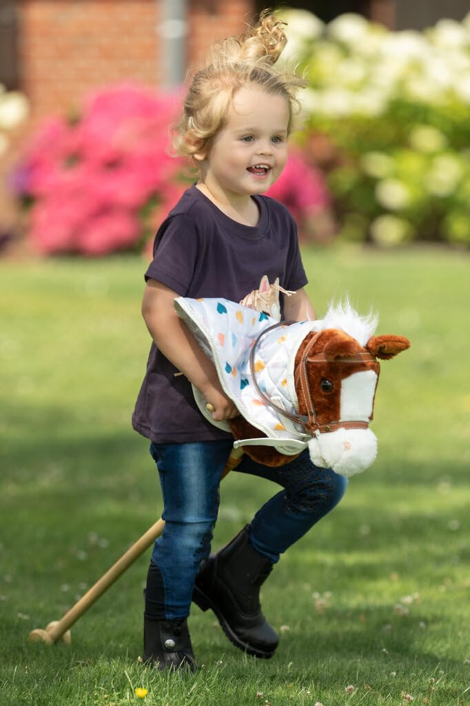 hkm-hobby-horsing-print-decke-flower-one-size image 2