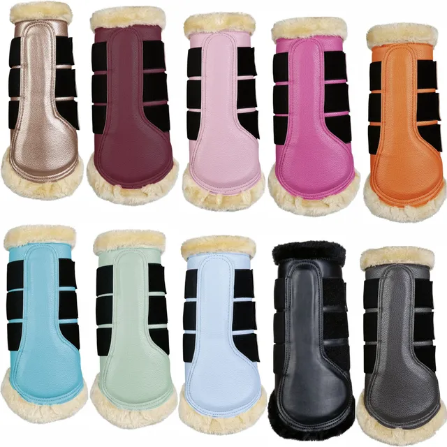 hkm-comfort-gamasche-3100-weinrot-shetty image 1