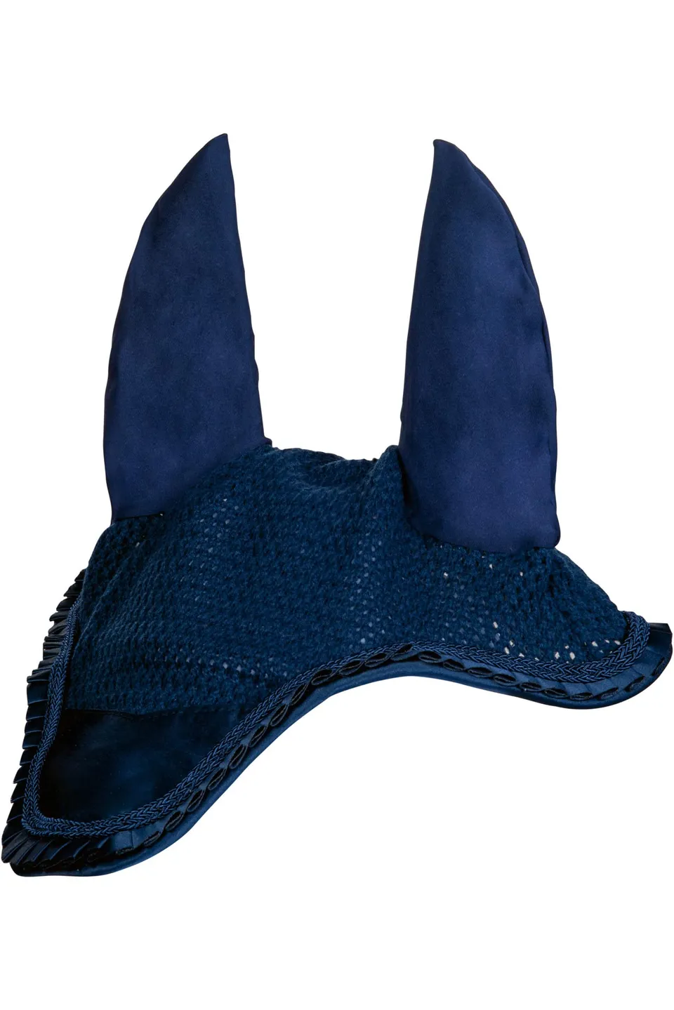 hkm-monaco-noble-style-fliegenhaube-dunkelblau-warmblut image 1