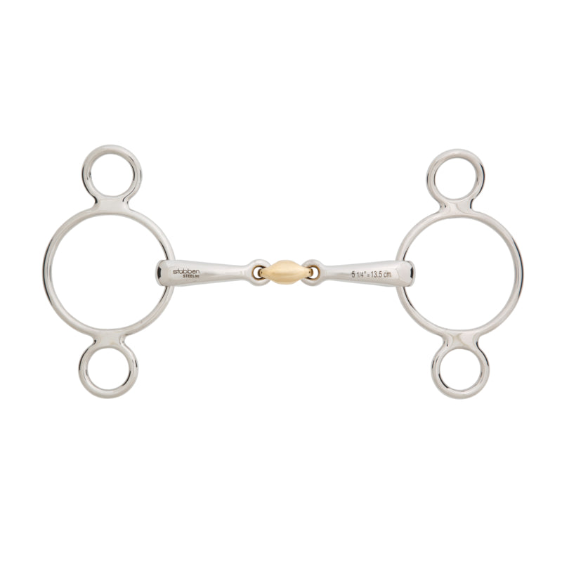 st-bben-2480-3-ring-trense-doppelt-gebrochen image 2