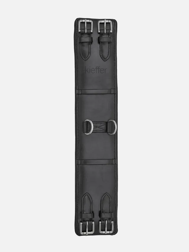 kieffer-longiergurt-equishape-pro-bauchgurt-leder-bauchgurt image 1