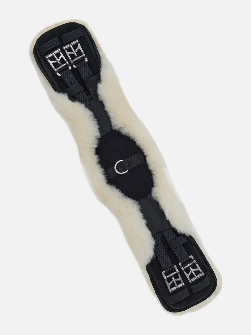 kieffer-air-tex-lambskin-dressurgurt-mit-lammfell image 1