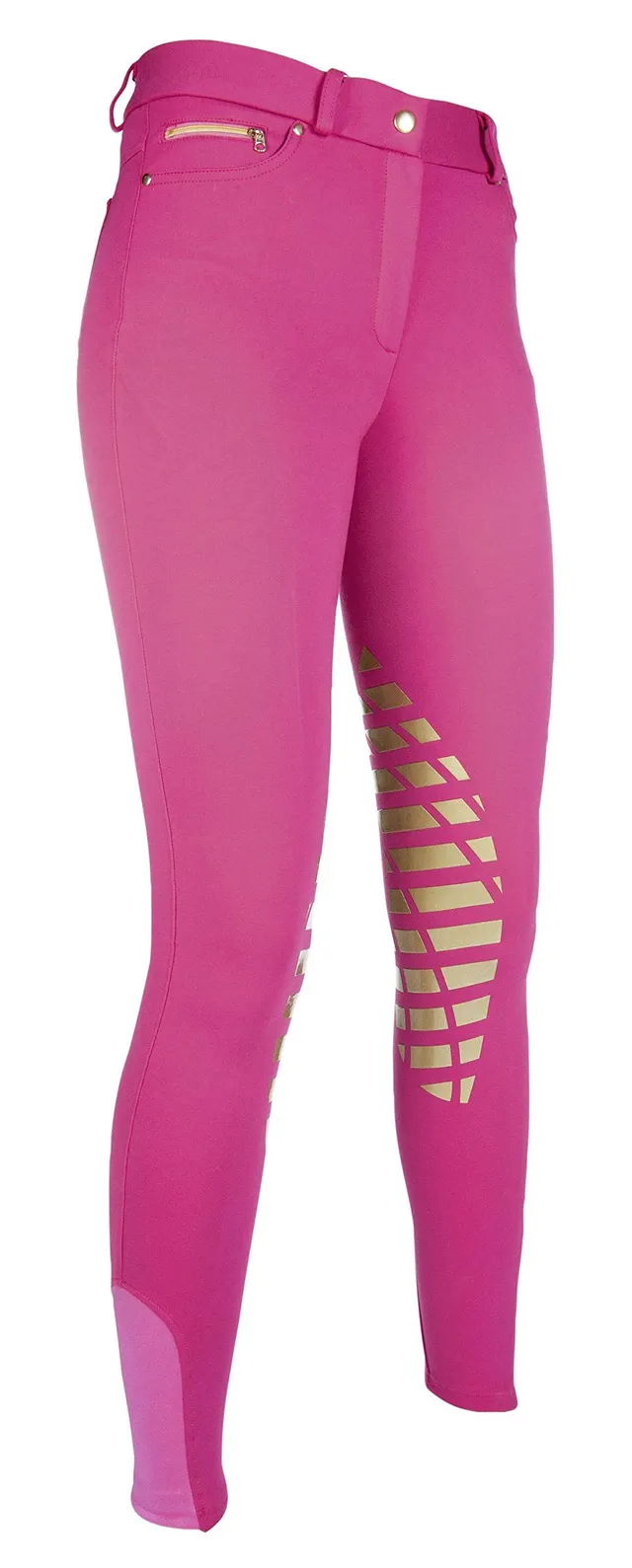 hkm-damen-trainingshose-reithose-silikonbesatz image 1