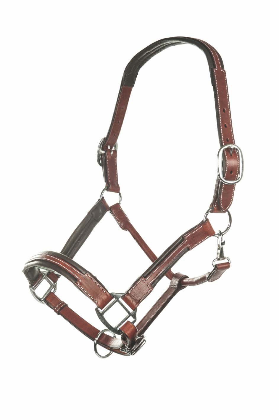 hkm-soft-lederhalfter-verstellbar-mit-weicher-polsterung image 2