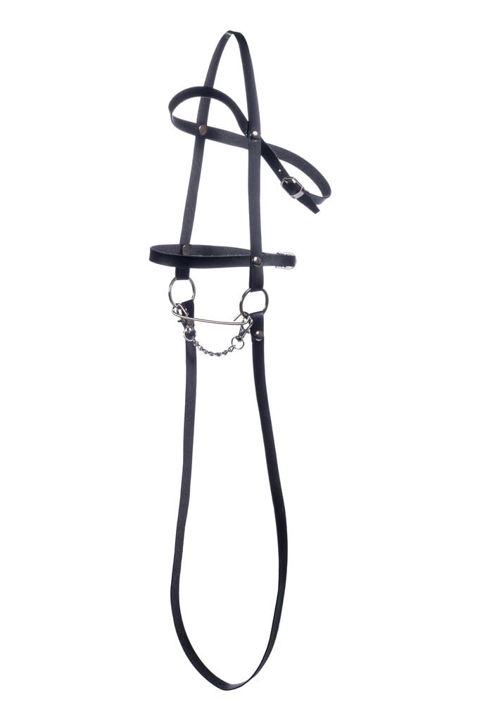 hkm-hobby-horse-maya-braun-40-cm-holzstiel-mit-trense image 3