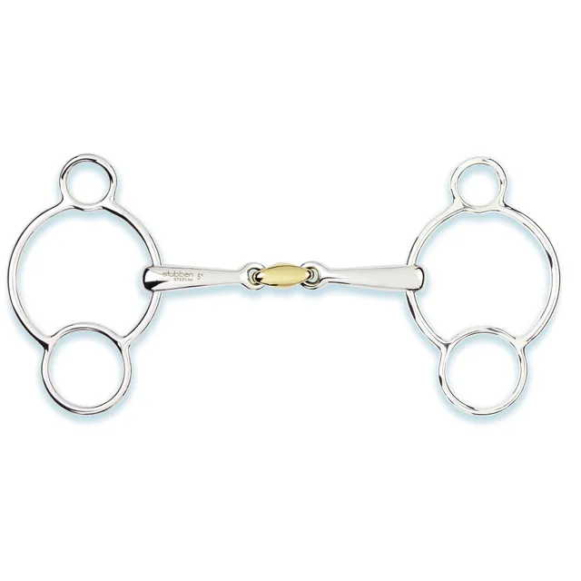 st-bben-2280-3-ring-trense-doppelt-gebrochen image 1