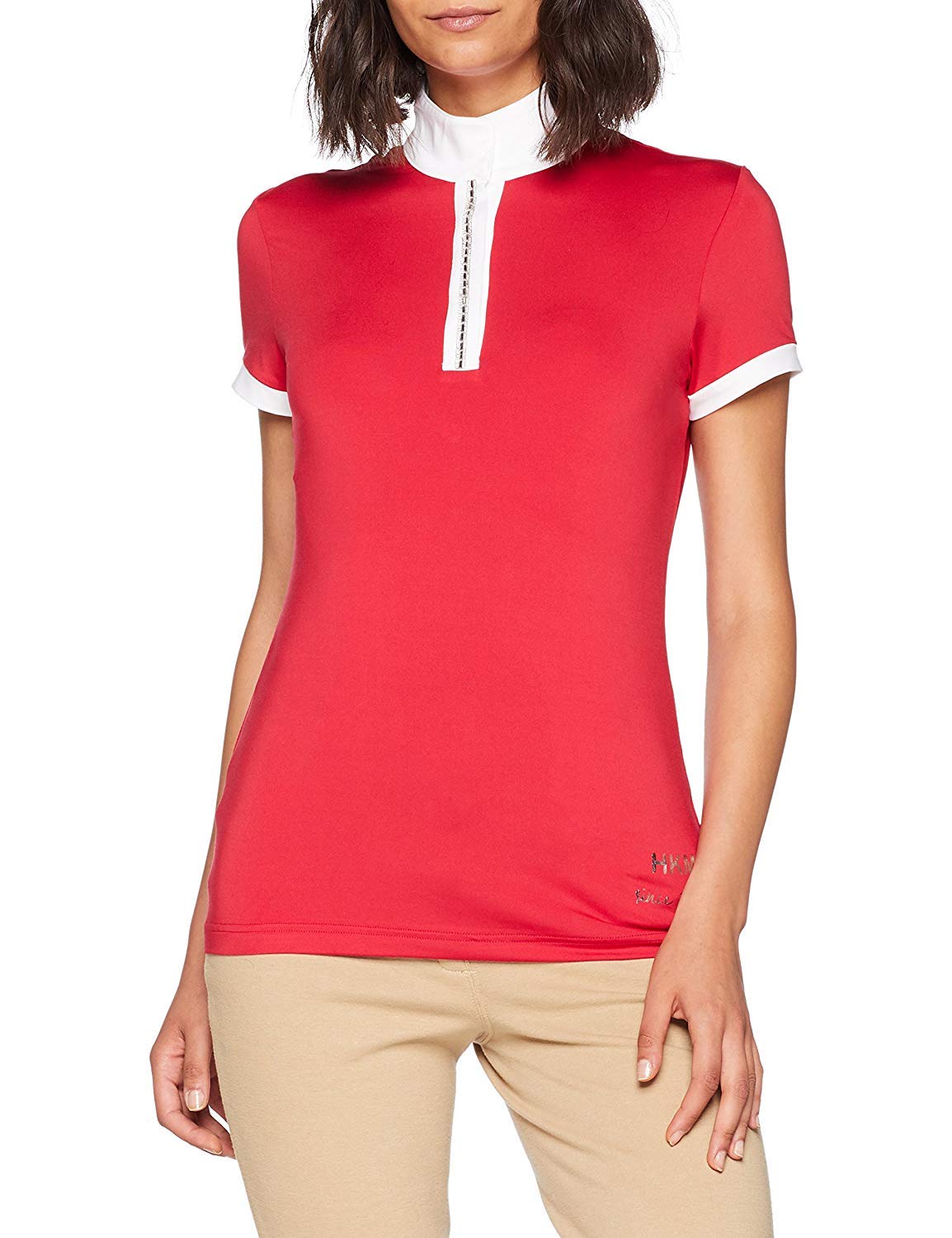 hkm-crystal-damen-poloshirt-turniershirt-schmale-passform image 7