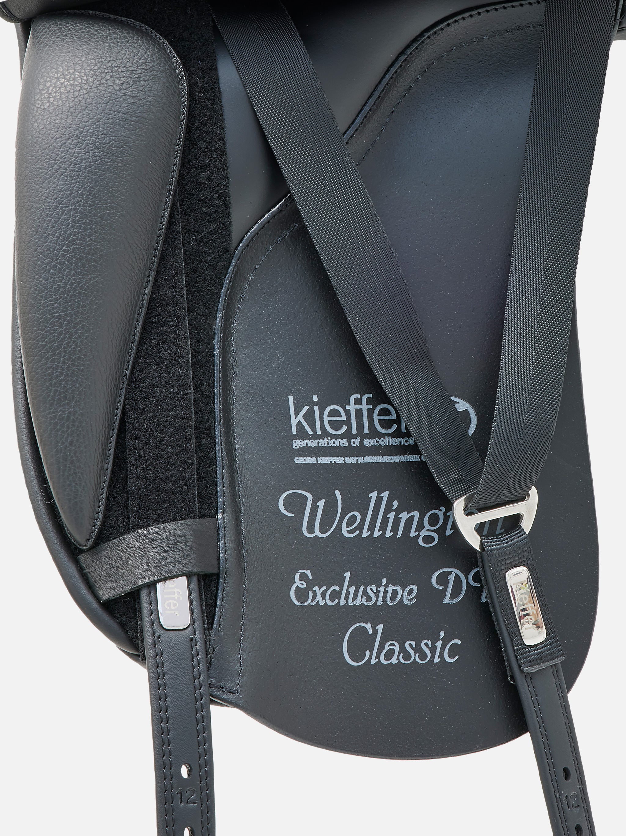 kieffer-dressursattel-wellington-schwarz-rindsleder image 2