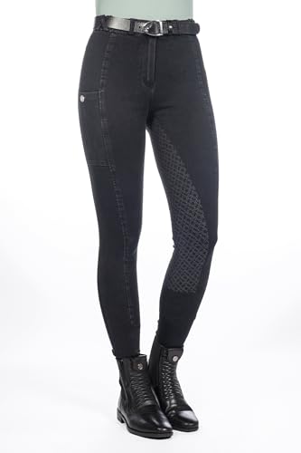 hkm-harbour-island-denim-damen-jeans-reithose-mit-silikon-vollbesatz image 2
