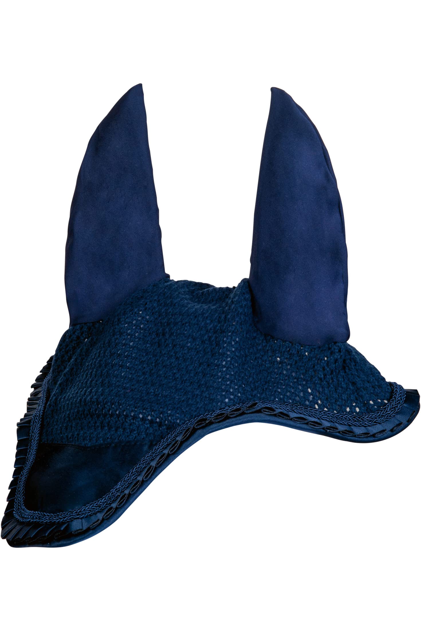 hkm-monaco-noble-style-fliegenhaube-dunkelblau-warmblut image 1