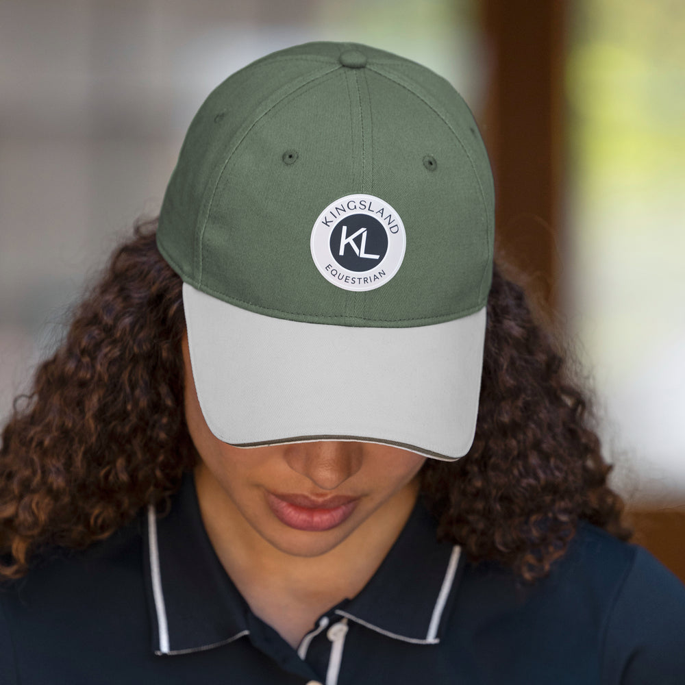 kingsland-equestrian-kllaura-cap-baumwoll-cap-mit-schirm image 2