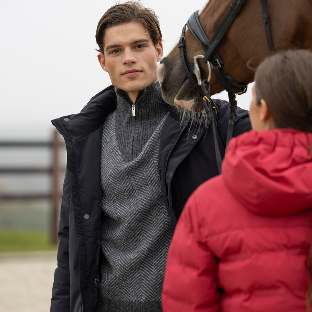 kingsland-equestrian-klandrew-herren-half-zip-strickpullover image 2