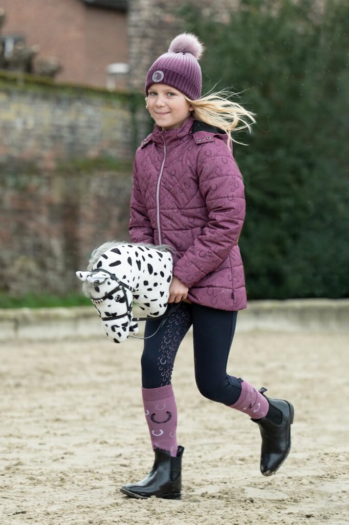 hkm-hobby-horse-maya-braun-40-cm-holzstiel-mit-trense image 4