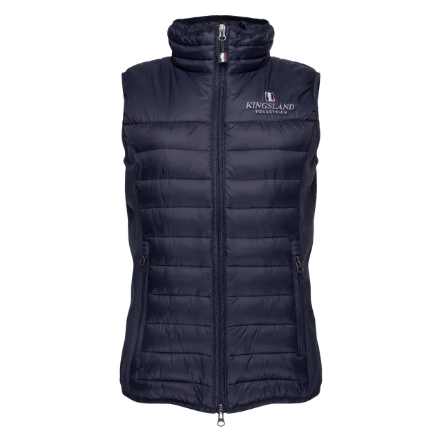 kingsland-equestrian-classic-unisex-insulated-bodywarmer-navy image 1