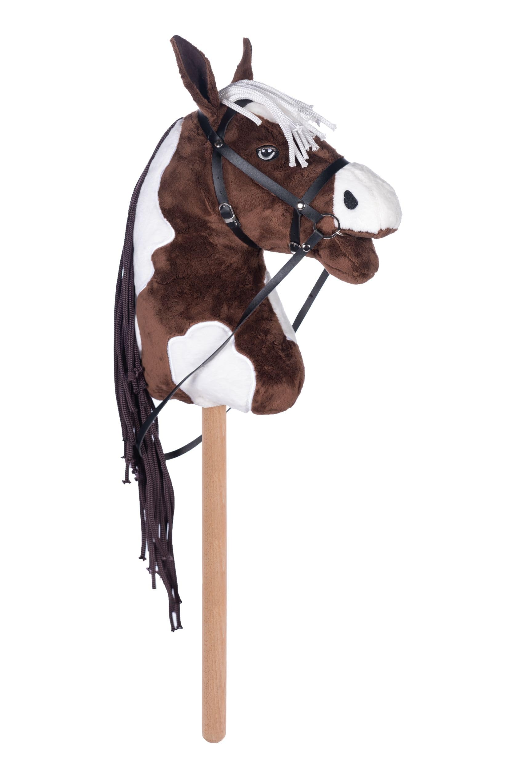 hkm-hobby-horse-sunny-steckenpferd-hellbraun-mit-trense image 6