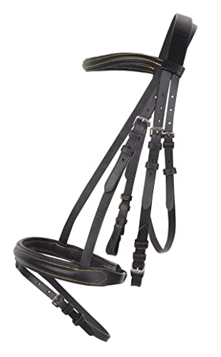 hkm-lou-trense-schwarz-one-size-rindsleder image 6