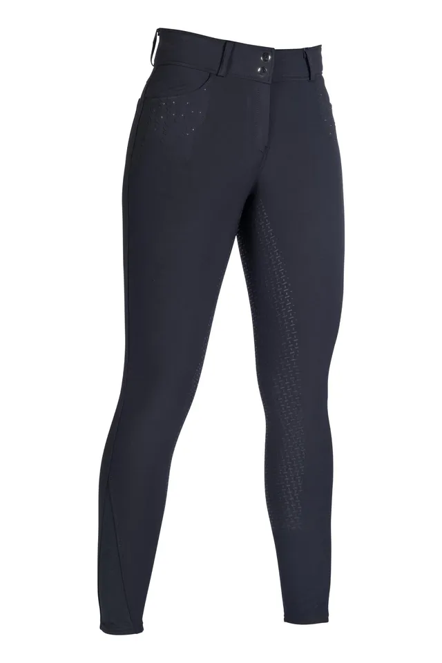 hkm-savona-reithose-schwarz-silikon-vollbesatz-mit-strass image 1
