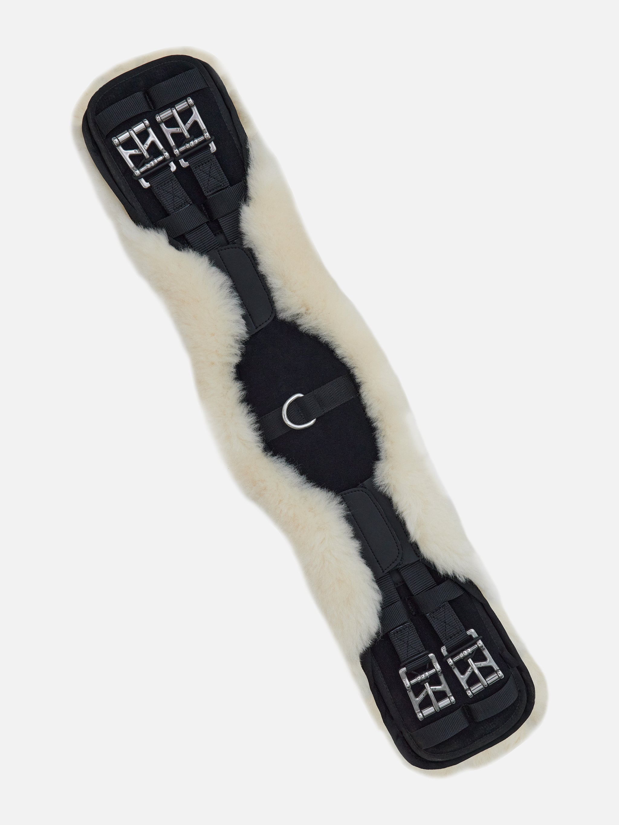 kieffer-air-tex-lambskin-dressurgurt-mit-lammfell image 1