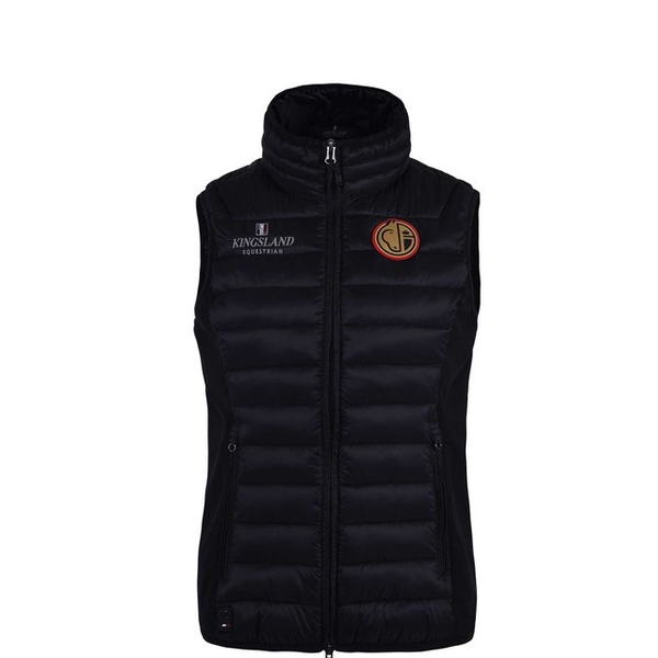 kingsland-equestrian-equibel-matelass-gilet-weste-schwarz image 1