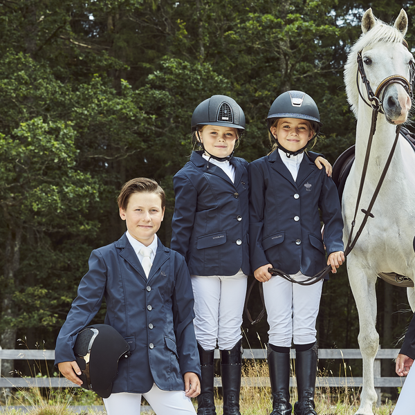 kingsland-equestrian-classic-junior-softshell-turniersakko-jungen-navy image 2