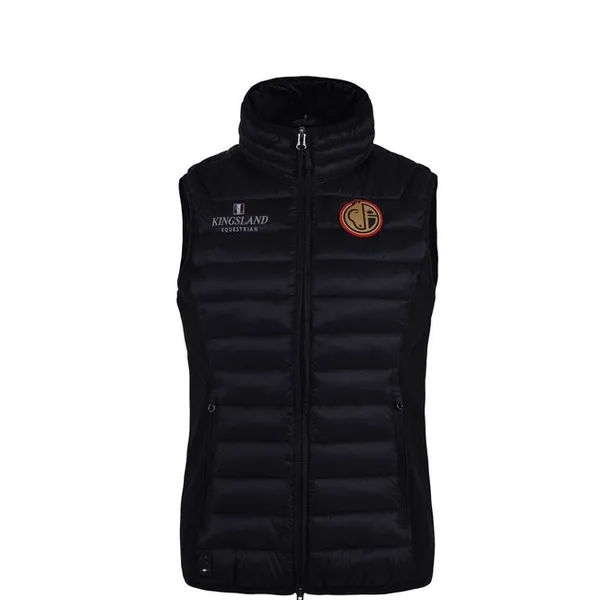 kingsland-equestrian-equibel-matelass-gilet-weste-schwarz image 1