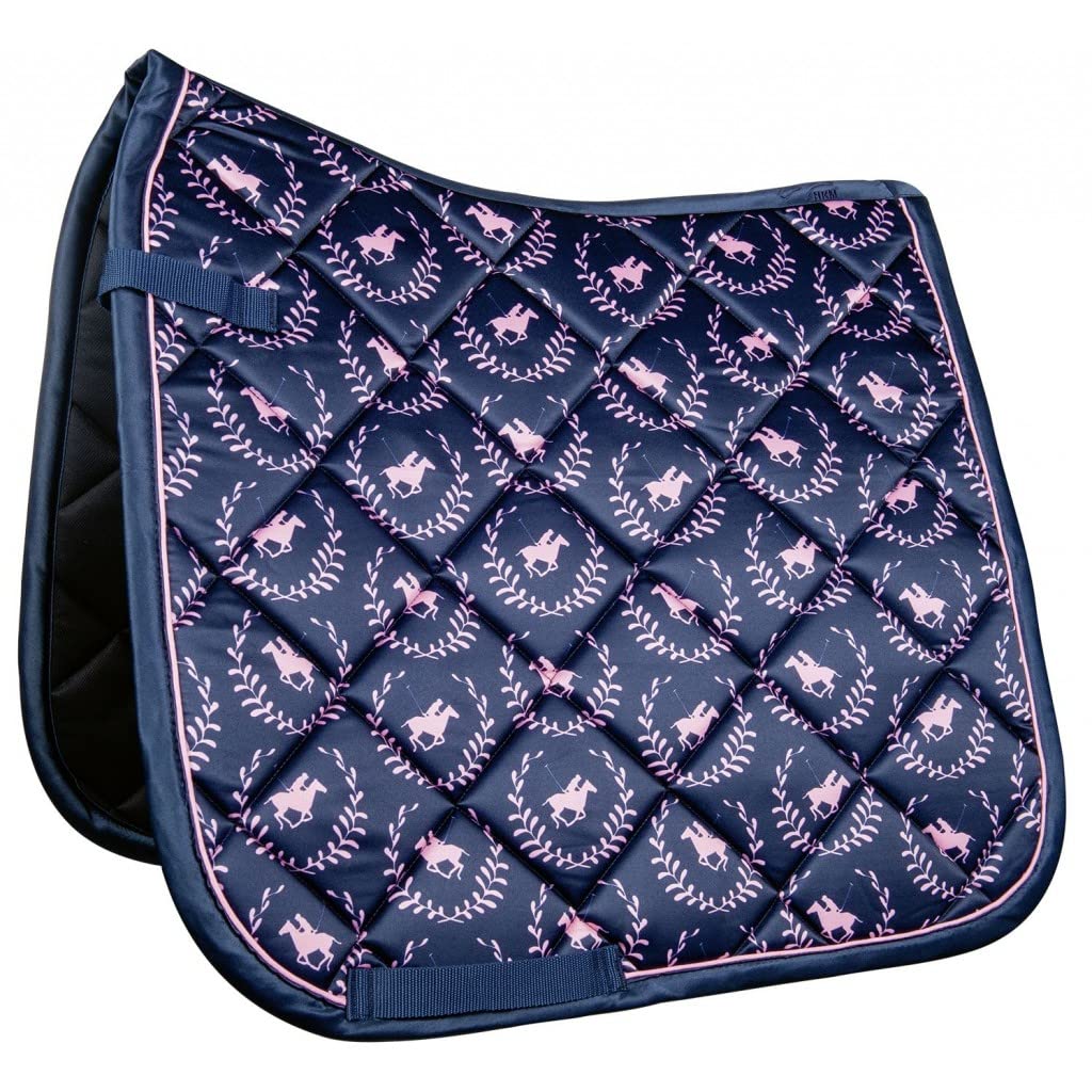 hkm-classic-polo-allover-schabracke-dressur-olivgr-n image 3