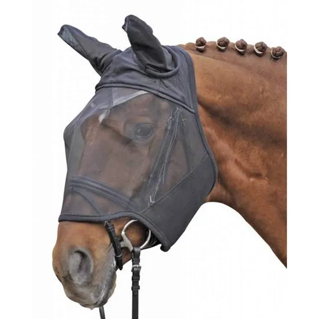 hkm-fliegenmaske-407391000225-schwarz-shetty image 1