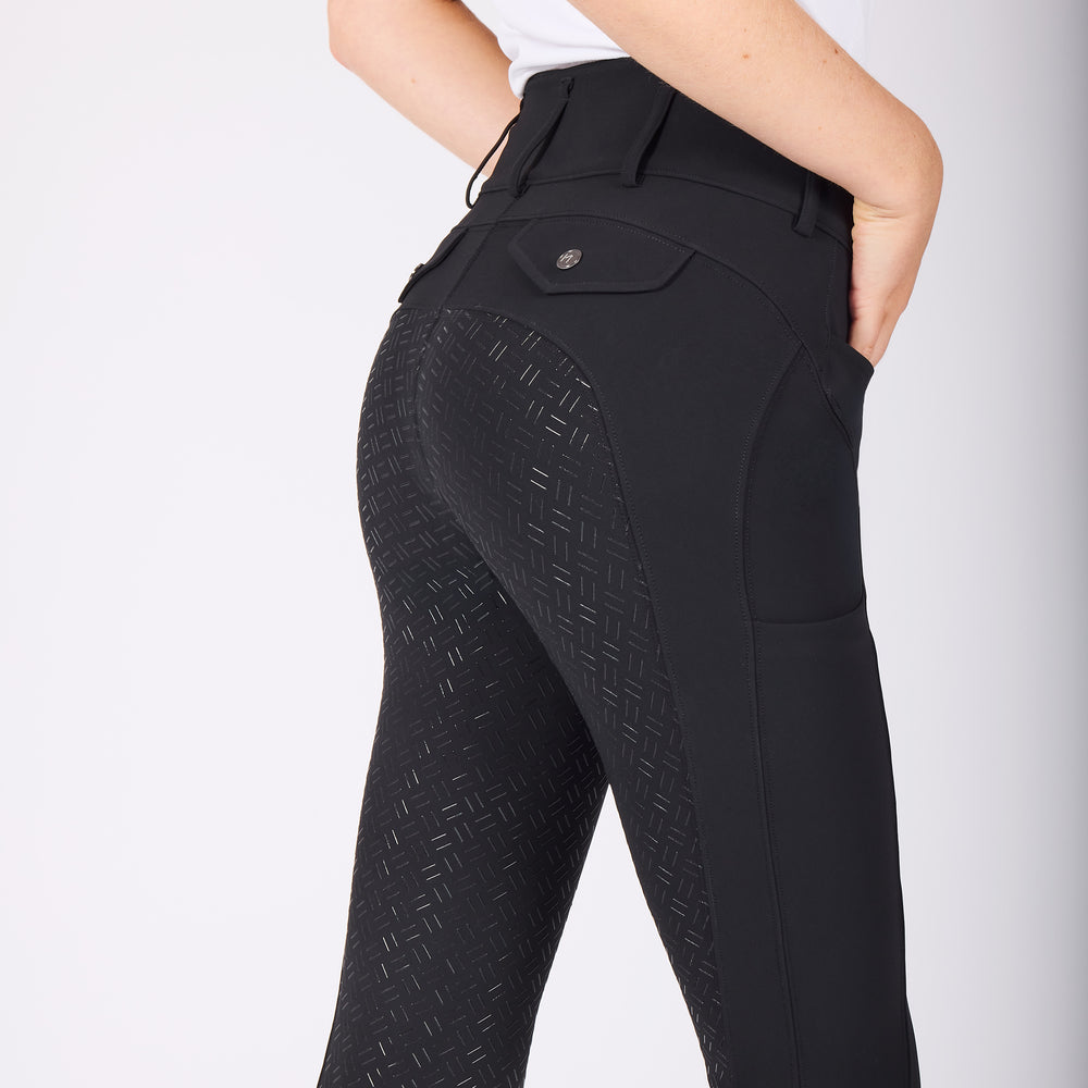 kingsland-equestrian-klkimi-damen-reithose-a-shape-mid-waist-full-grip image 2