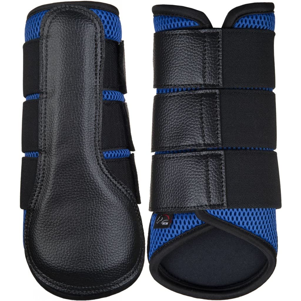 hkm-breath-hufglocken-royalblau-schwarz-s image 1