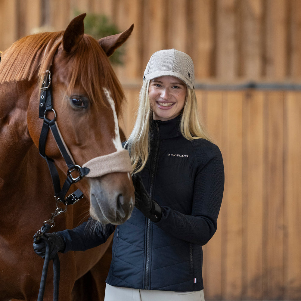 kingsland-equestrian-klaudrey-halfter-mit-strick-schwarz image 2