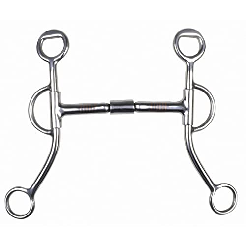 hkm-texas-western-snaffle-bit-billy-allen-mit-shanks-silber image 2
