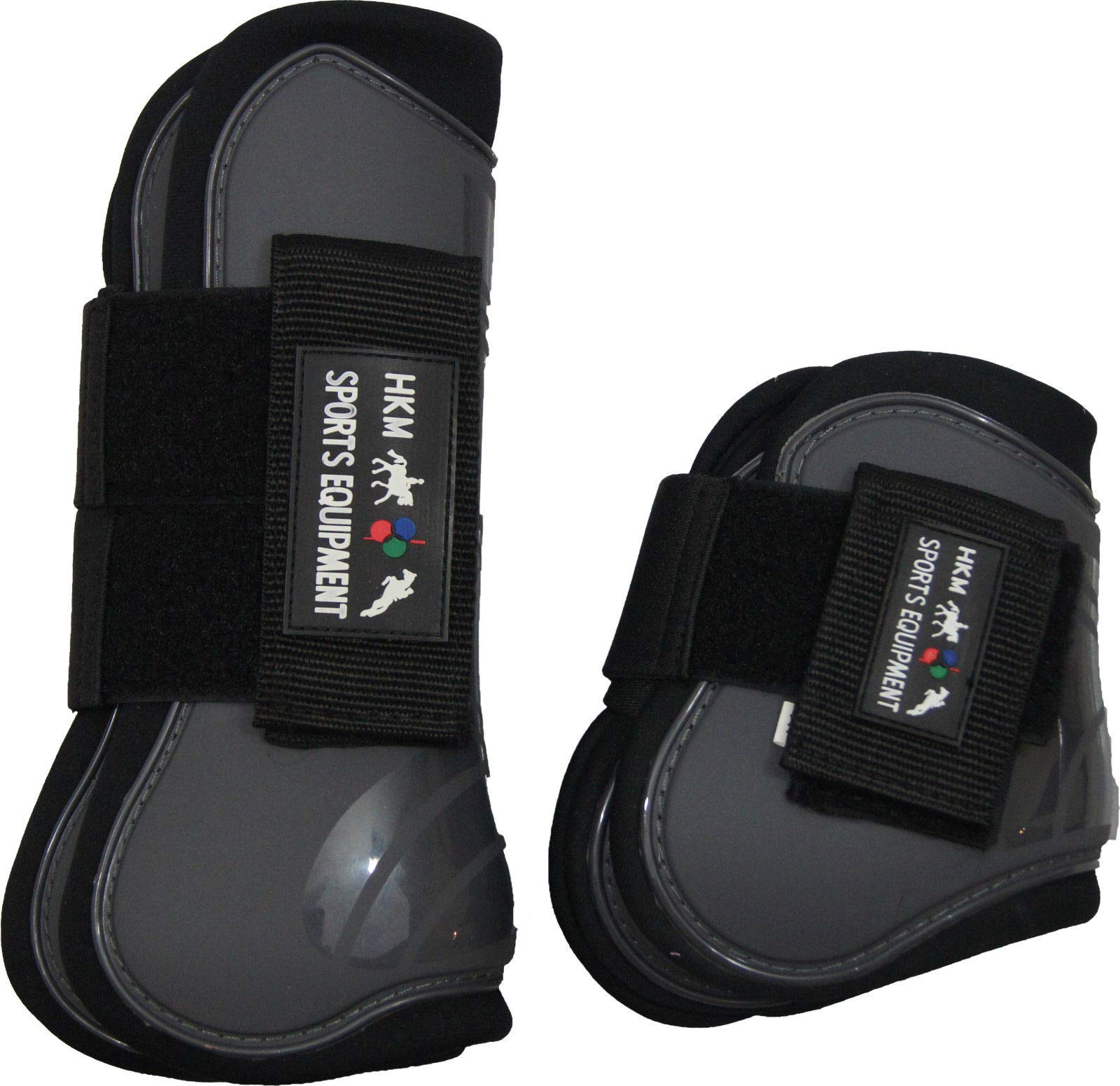 hkm-8566-springgamaschen-und-streichkappen-4er-set-gef-ttert image 3