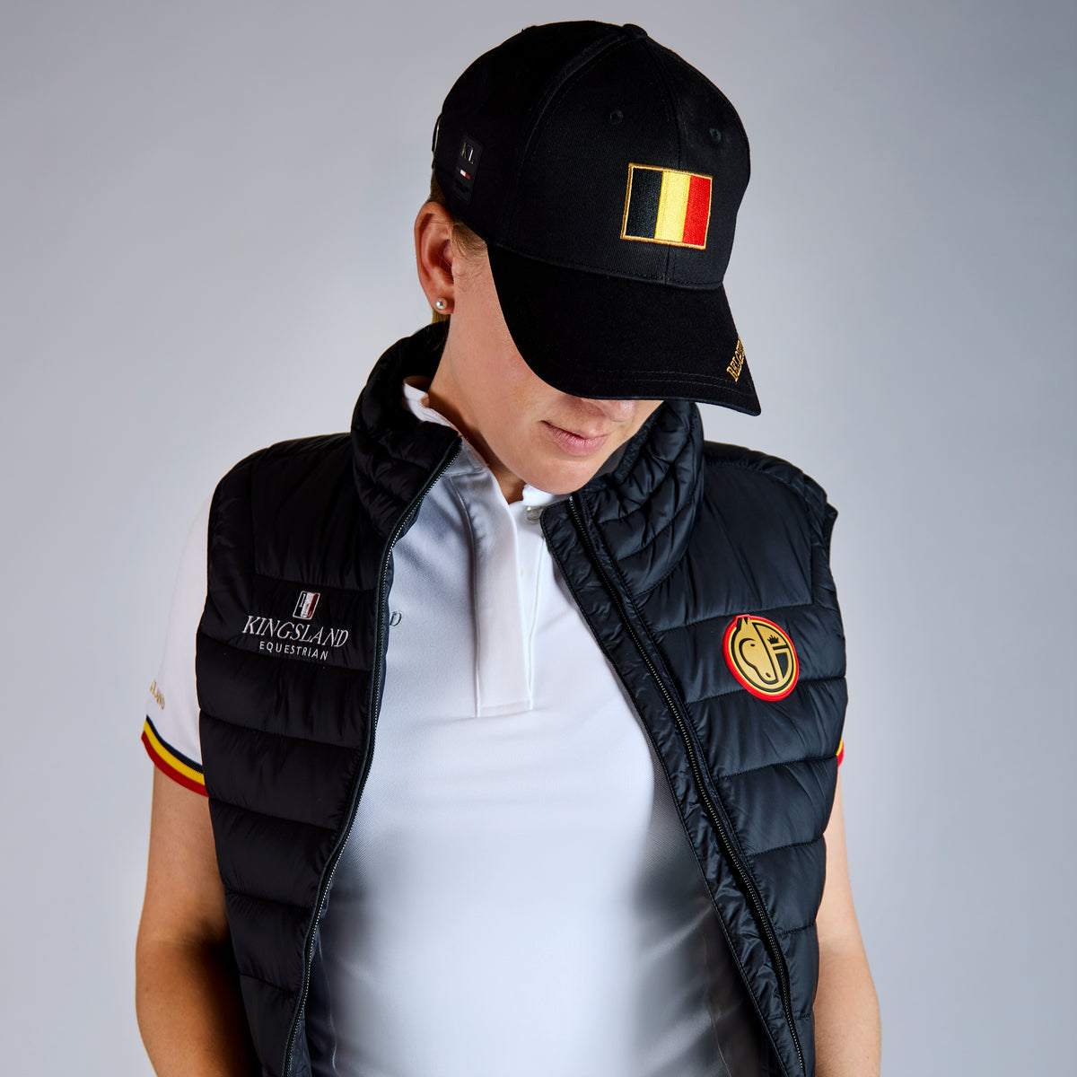 kingsland-equestrian-equibel-matelass-gilet-weste-schwarz image 2