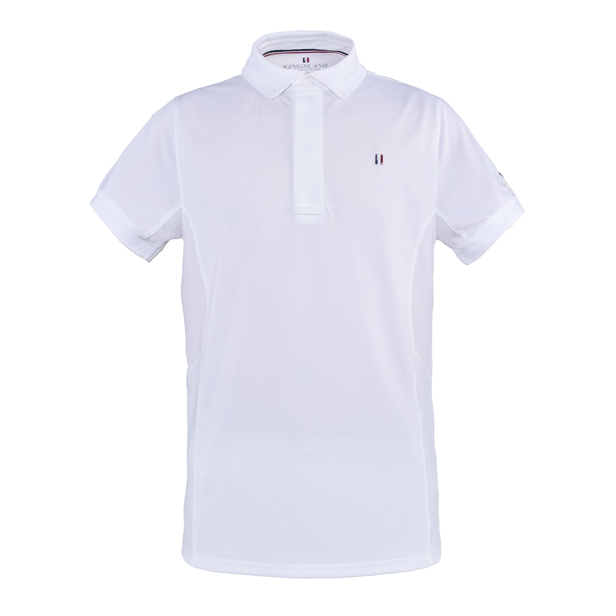kingsland-equestrian-classic-herren-turnierhemd-kurzarm-wei image 1