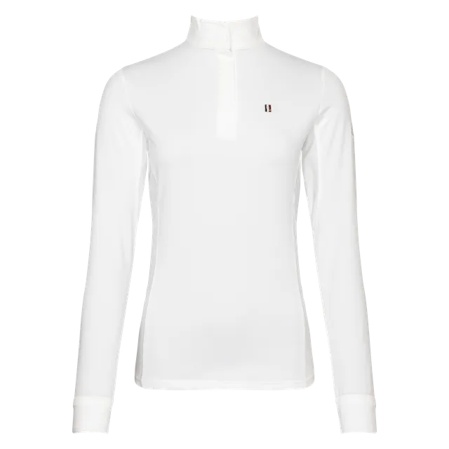 kingsland-equestrian-classic-damen-turnierbluse-langarm-mit-stehkragen image 1