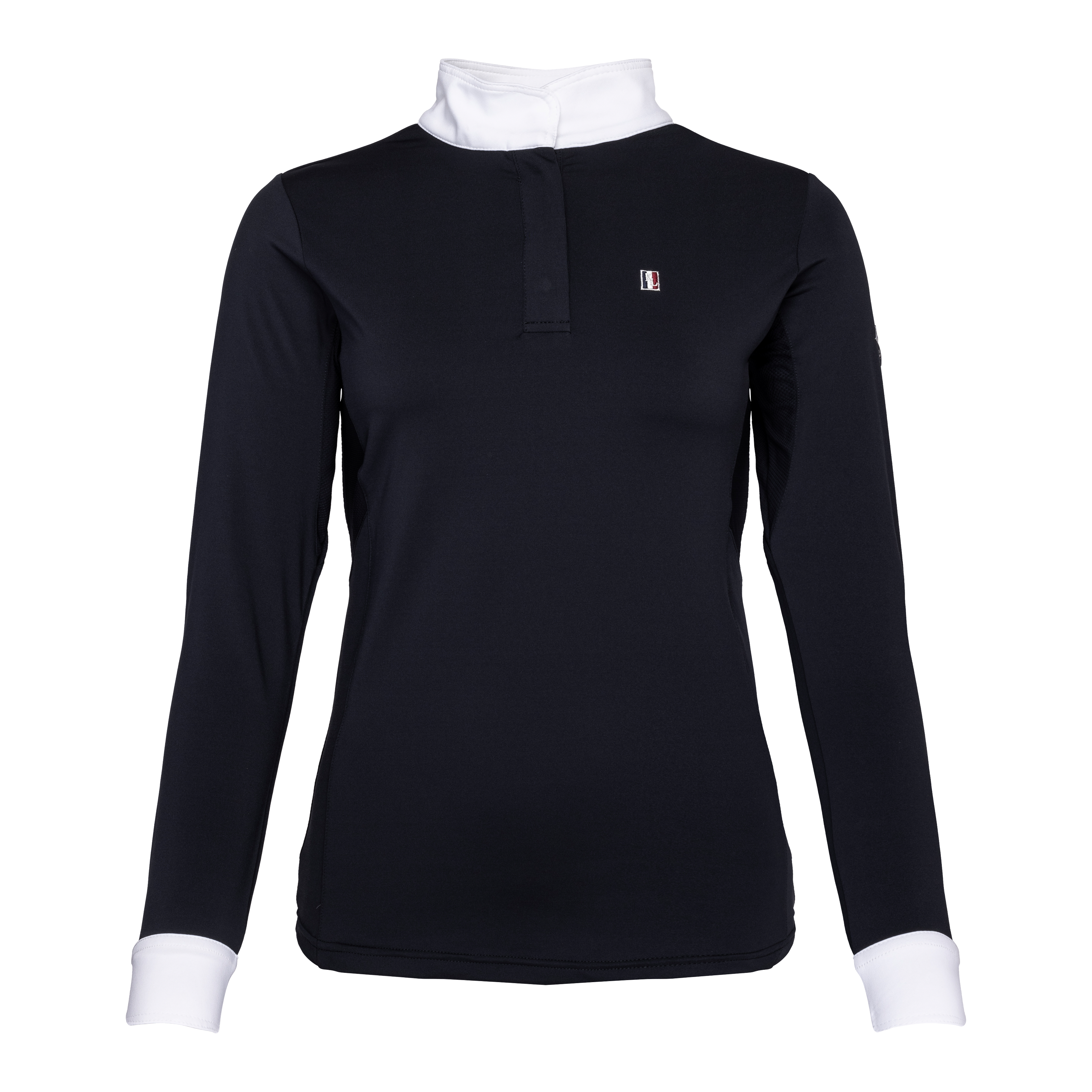 kingsland-equestrian-classic-damen-turnierbluse-langarm-mit-stehkragen image 7