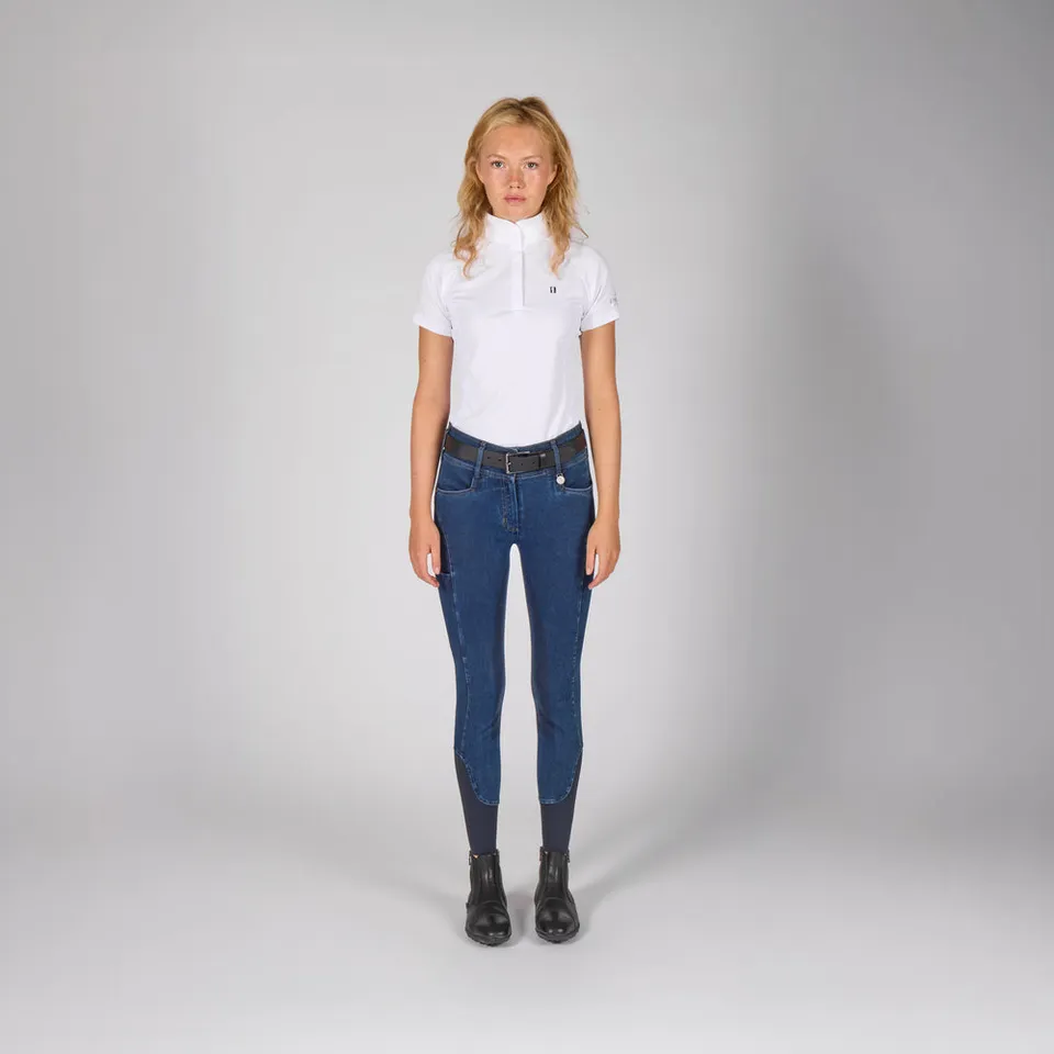 kingsland-equestrian-klkayce-damen-denim-reithose-vollgrip-h-shape image 1