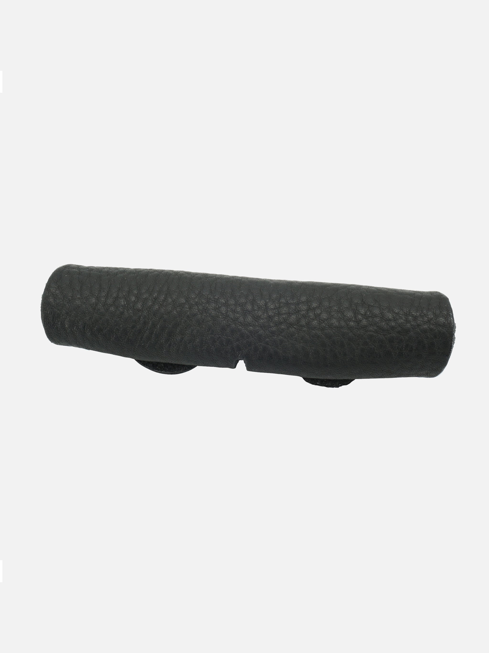 kieffer-kinnketten-unterlage-leder-schwarz-mit-druckkn-pfen image 3