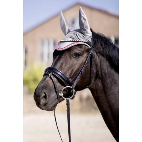 hkm-berry-9300-fliegenhaube-dunkelgrau-vollblut image 8
