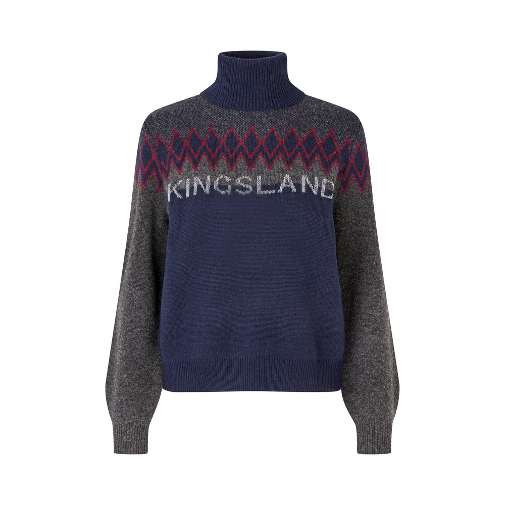 kingsland-equestrian-klmontez-damen-rollkragen-strickpullover-mit-reflektor image 6