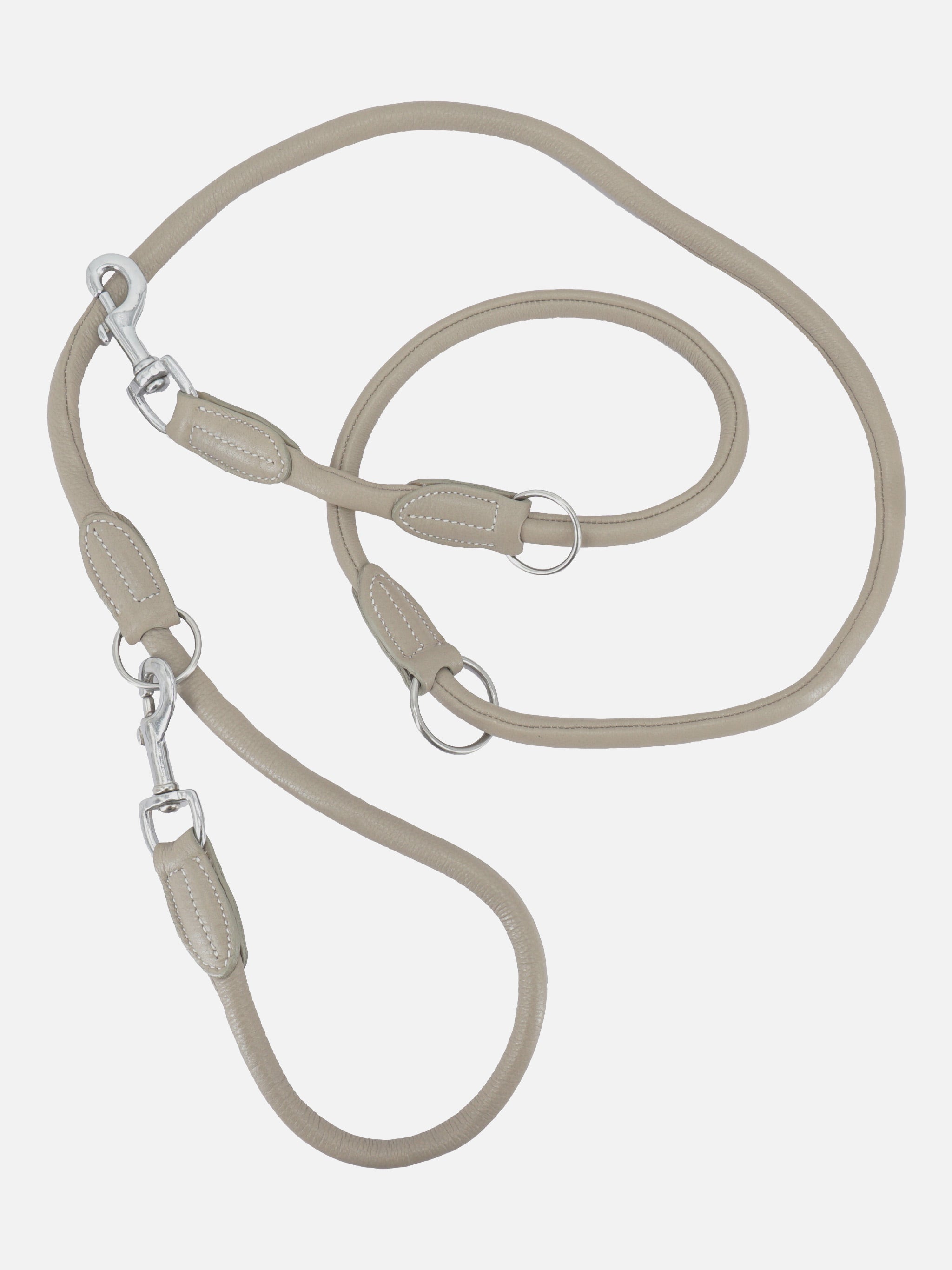 kieffer-ultrasoft-horsebit-hundeleine-taupe image 1