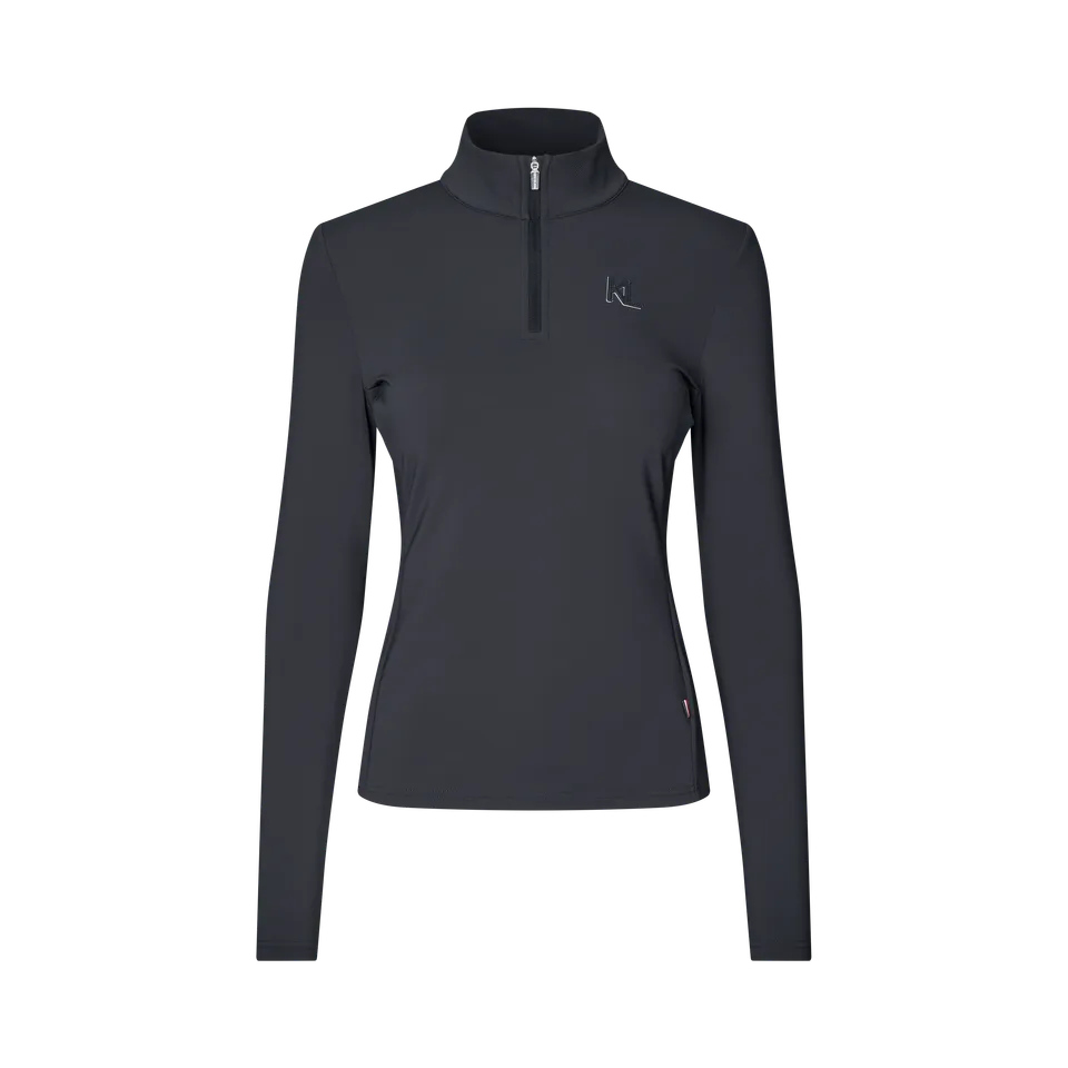 kingsland-equestrian-klamelia-damen-trainingsshirt-1-2-zip image 1