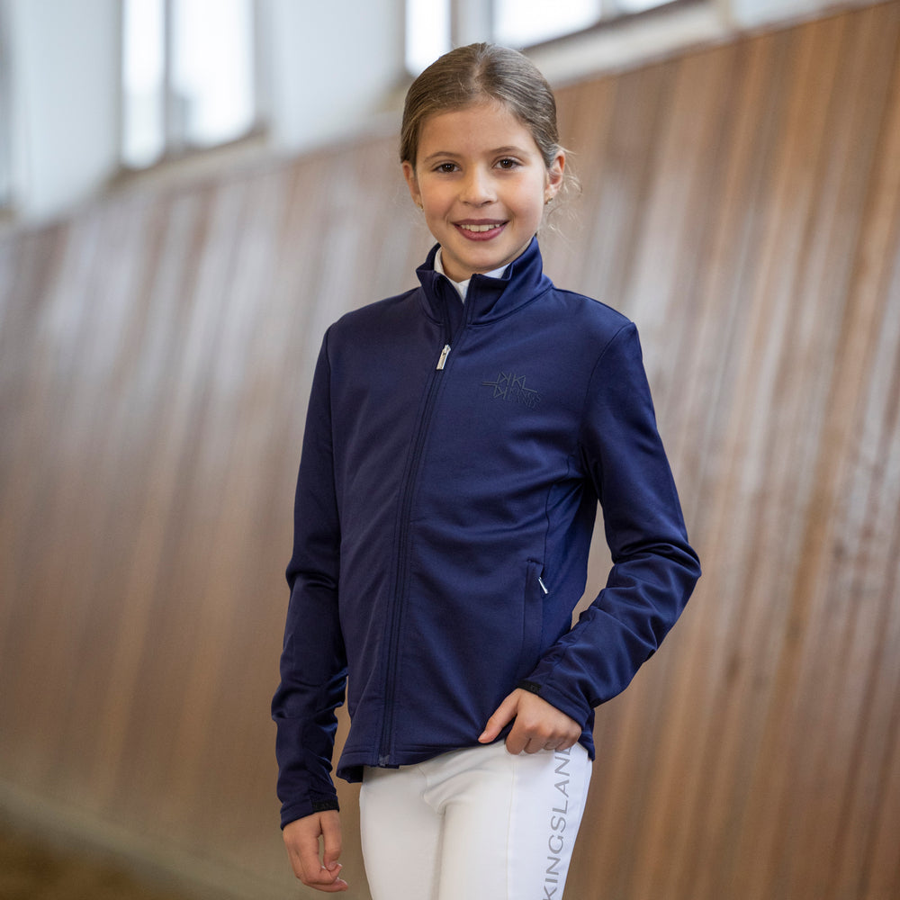 kingsland-equestrian-klalba-junior-full-zip-microfleece image 2