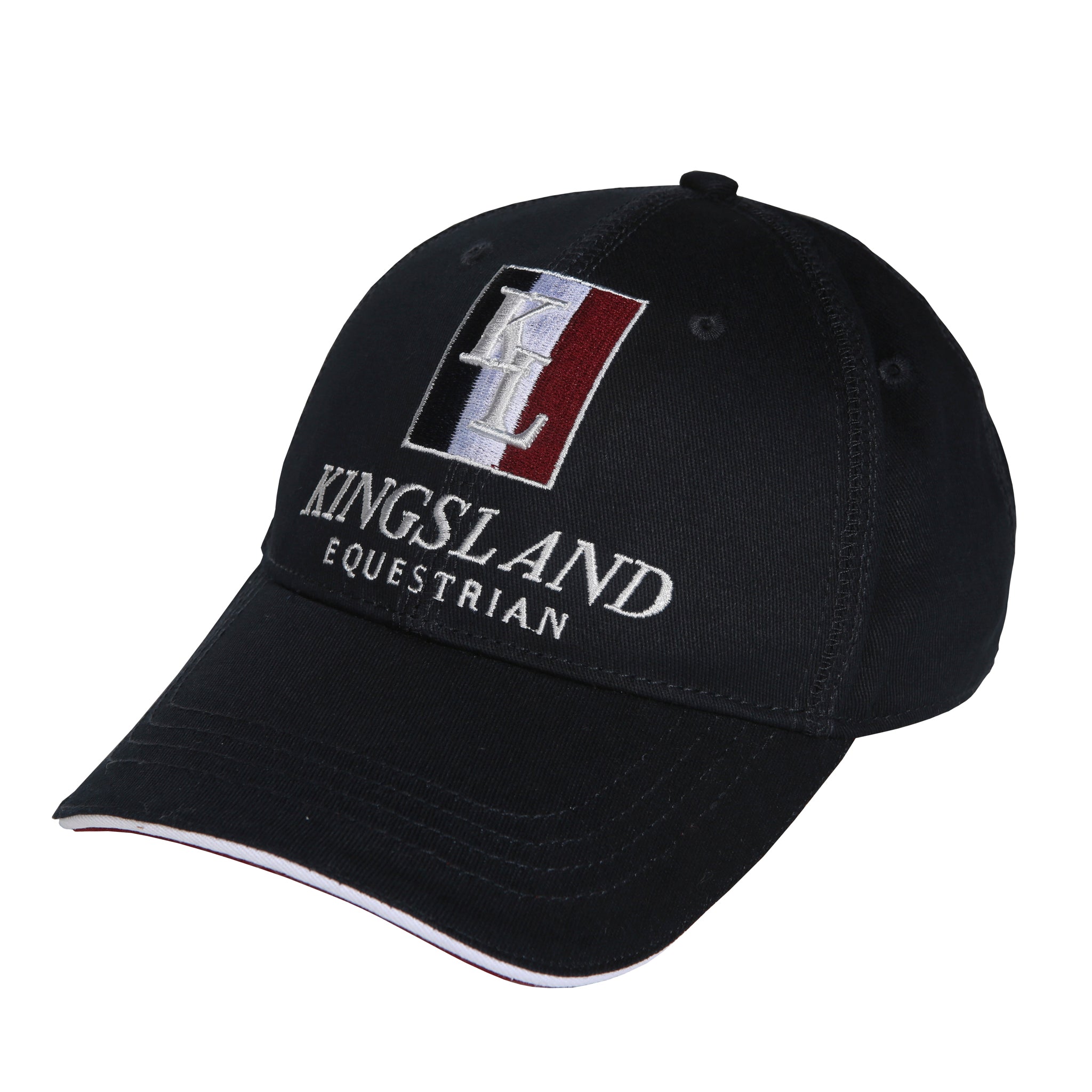 kingsland-equestrian-classic-cap-mit-logo-navy image 1