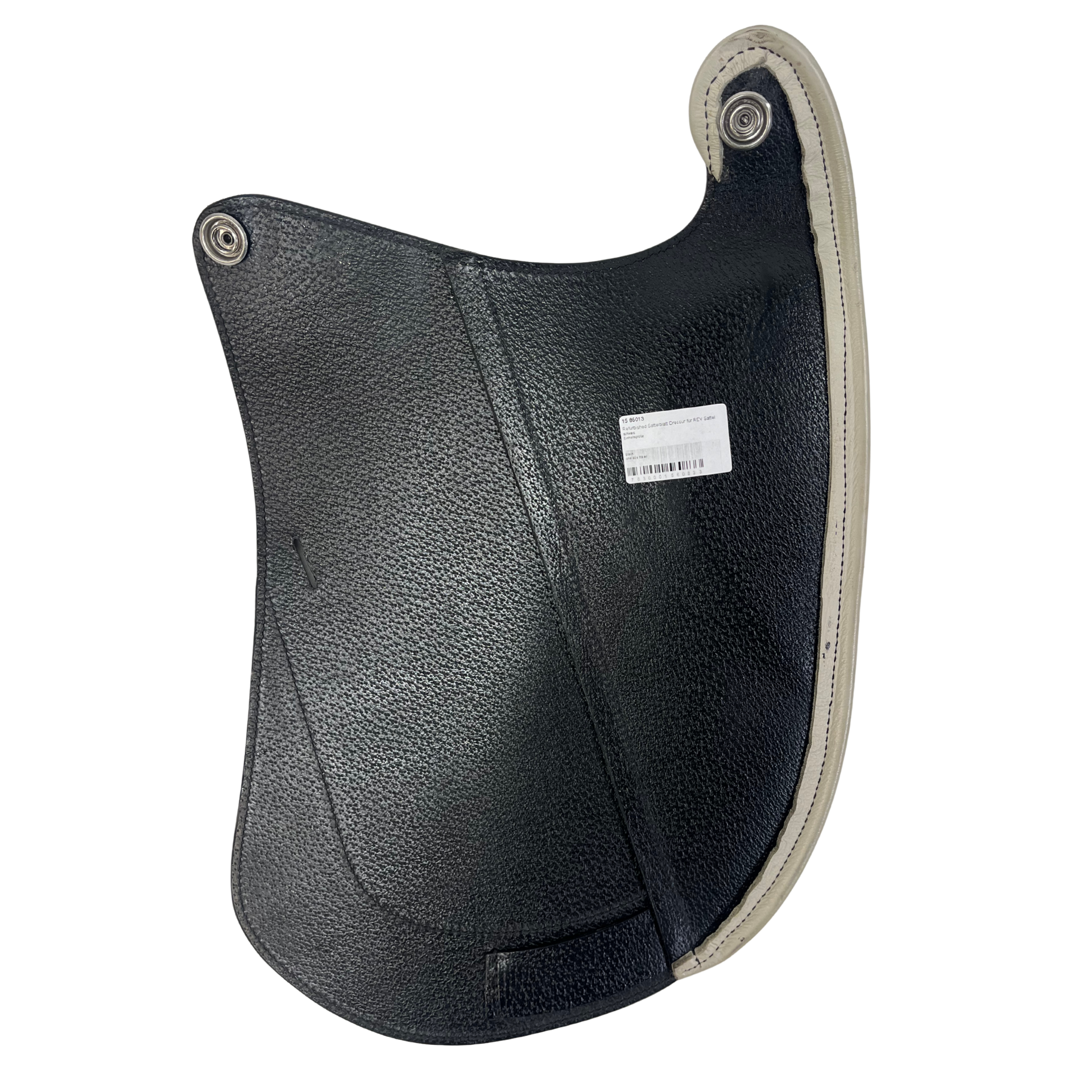 st-bben-sattelblatt-dressur-f-r-rev-sattel-schwarz-wei image 3