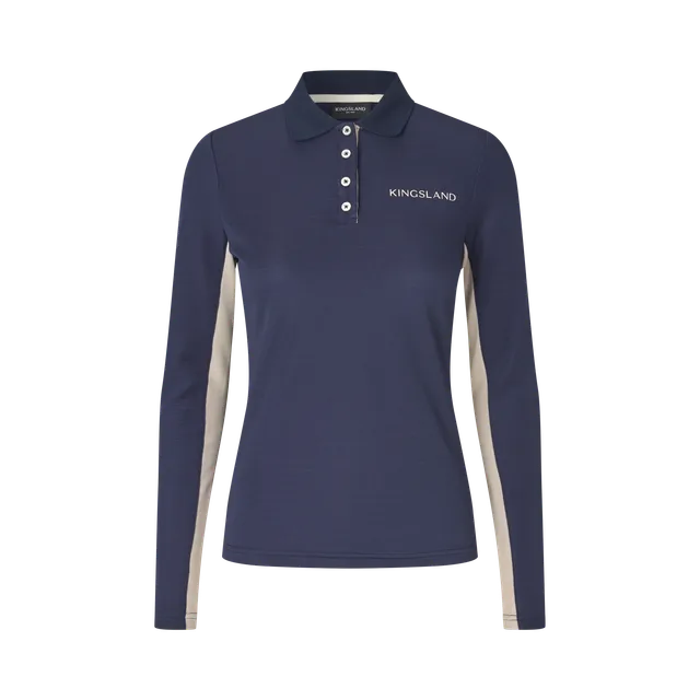 kingsland-equestrian-klamy-damen-langarm-polo image 1